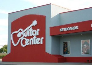 Nashville commercial painting - Guitar Center